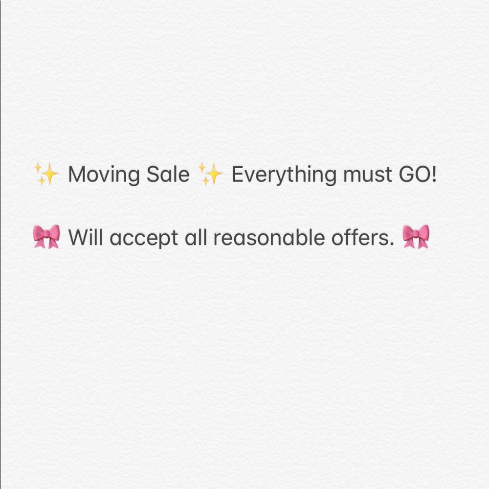 ✨ MOVING ✨